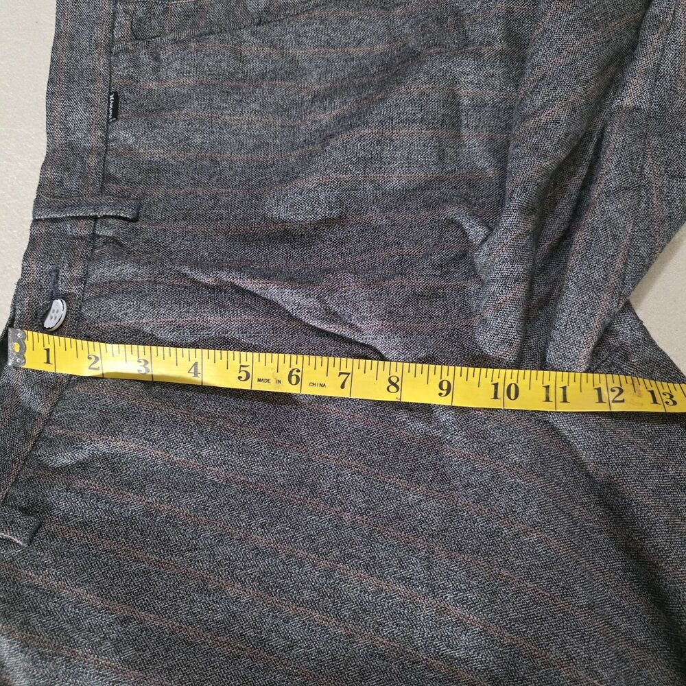 Hurley Mens Chino Shorts Sz 34 Gray - Picture 5 of 8